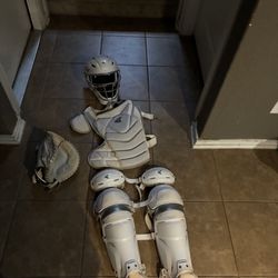 Catchers Gear/Helmet/Glove Included