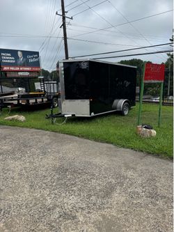 6 x 12 SA Enclosed Cargo Trailer
