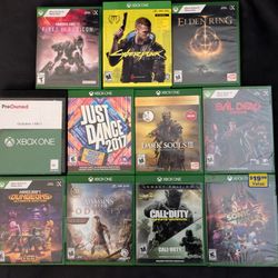 Xbox Series X/S Games. Xbox One Games