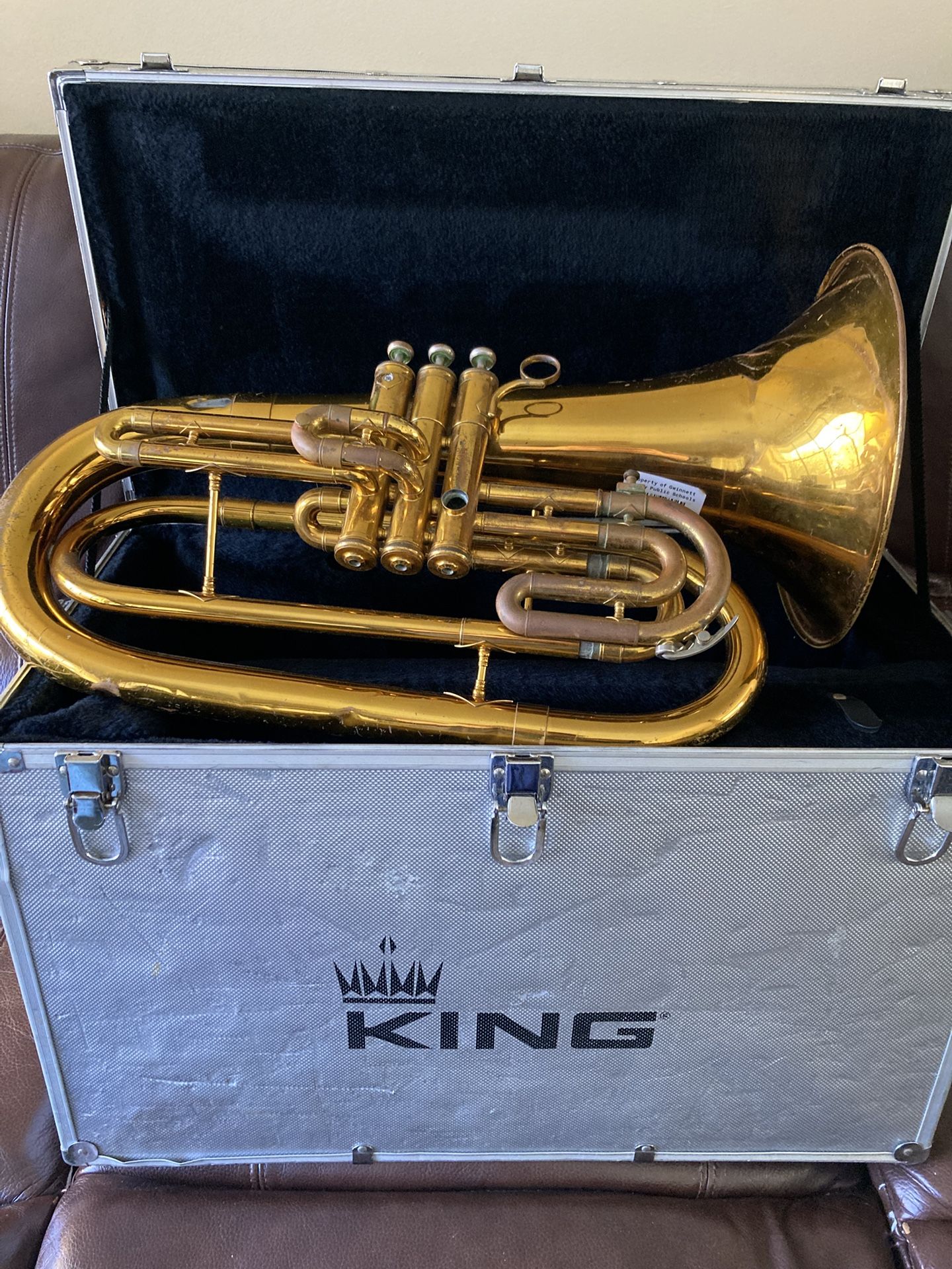 King 1124 Marching Baritone (ID#B32)