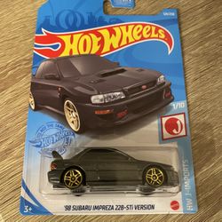 Hot Wheels 98 Subaru Impreza Sti
