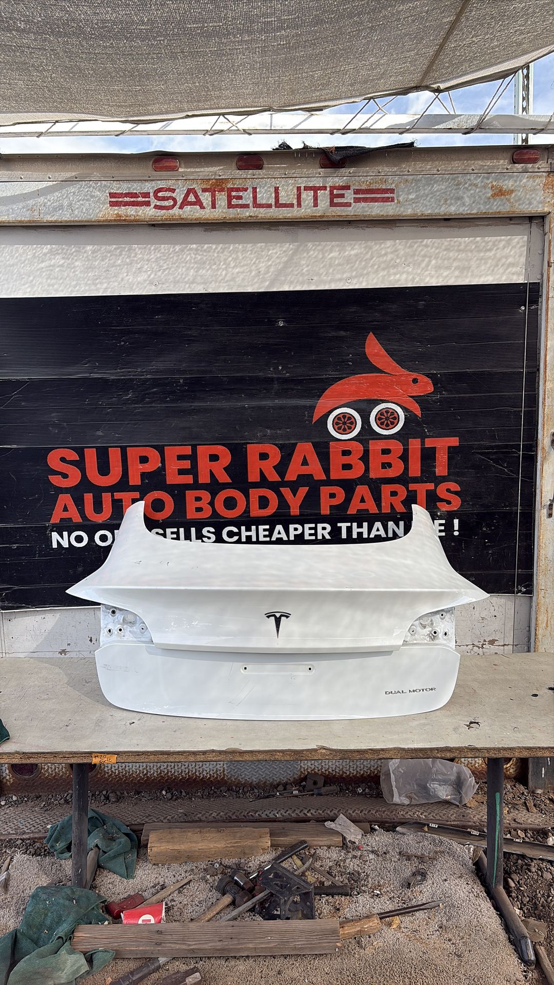 2017 Model 3 Trunk lid Shell OEM 2023