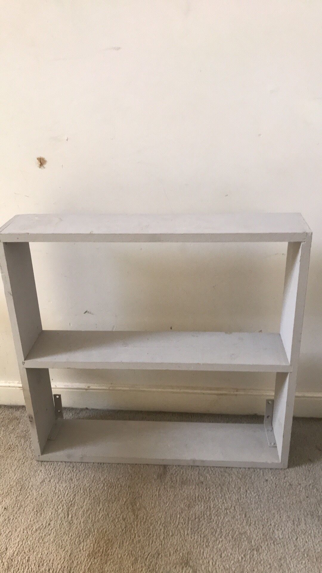 grey shelf