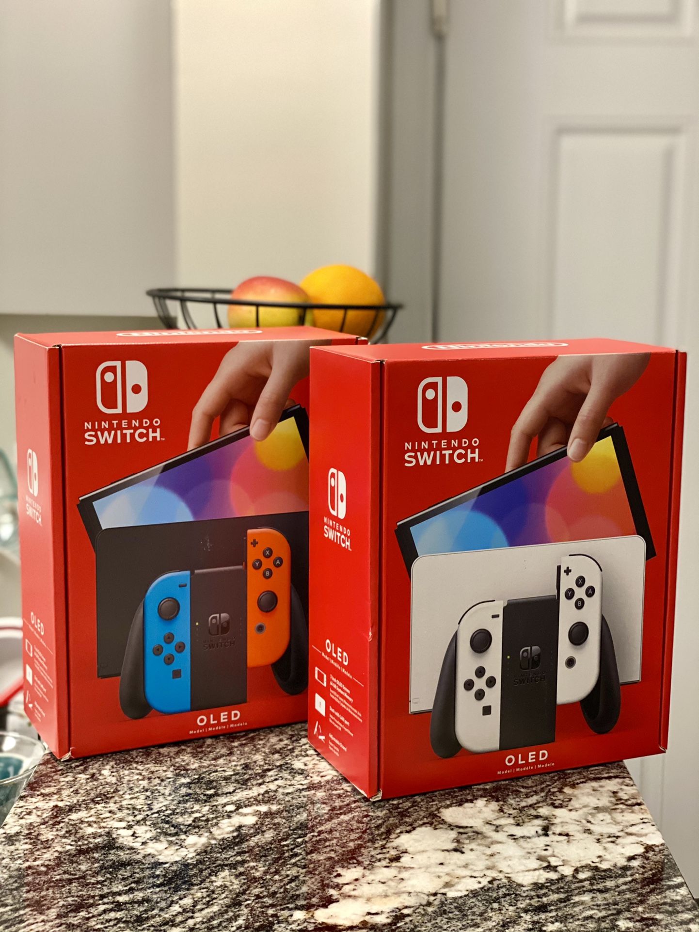 OLED Nintendo Switch White