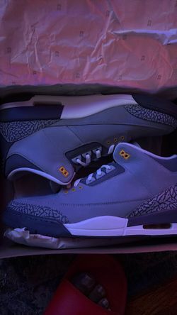 Jordan 3 cool grey size 15