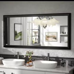 Tempered Glass Wall Vanity Bathroom Mirrior 