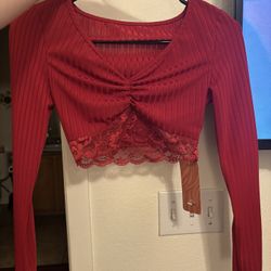 Brand New With Tag SHEIN Lace Top Size Xs 