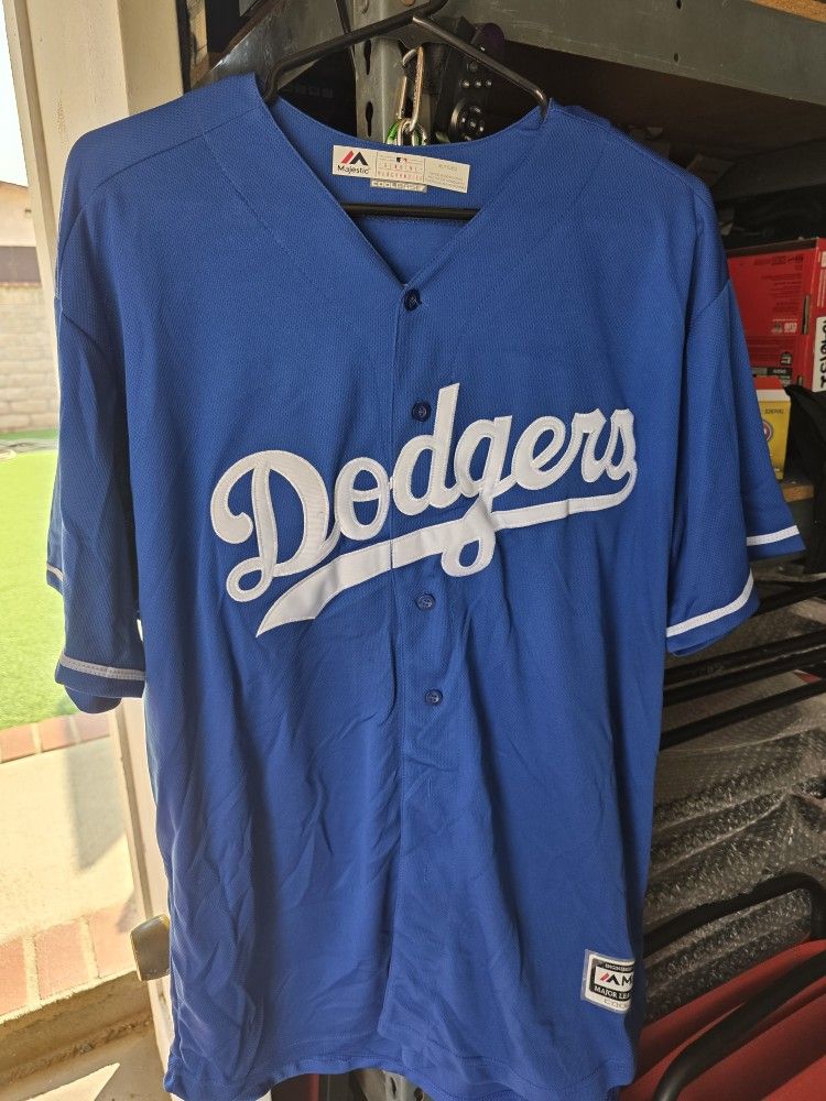 LA DODGERS Kershaw jersey Majestic XL Baseball
