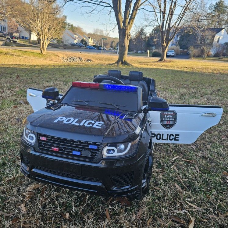 Kids Police Car With Remote