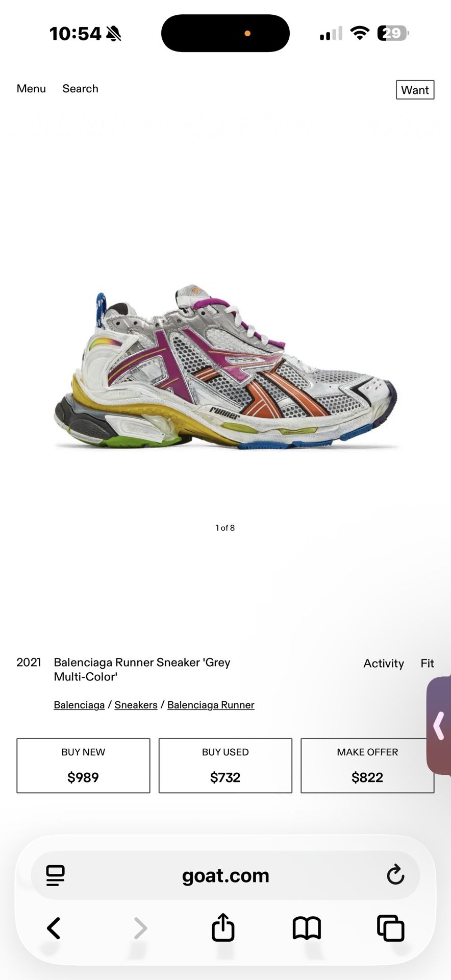 Brand new Never Worn 400