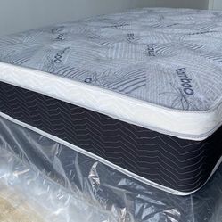 Queen Euro Bamboo Pillow Top!!