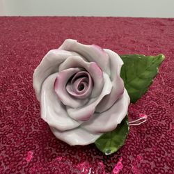 Antique Herend Porcelain Rose