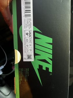 Lucky green Jordan’s 1