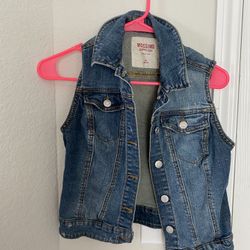 Jean Jacket Vest Small