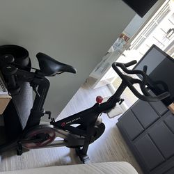 Peloton With Weights, Mat And Shoes For Sale