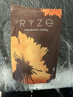ORGANIC RYZE MUSHROOM COFFEE - 11/2025 - Brand New Bag 30 Servings