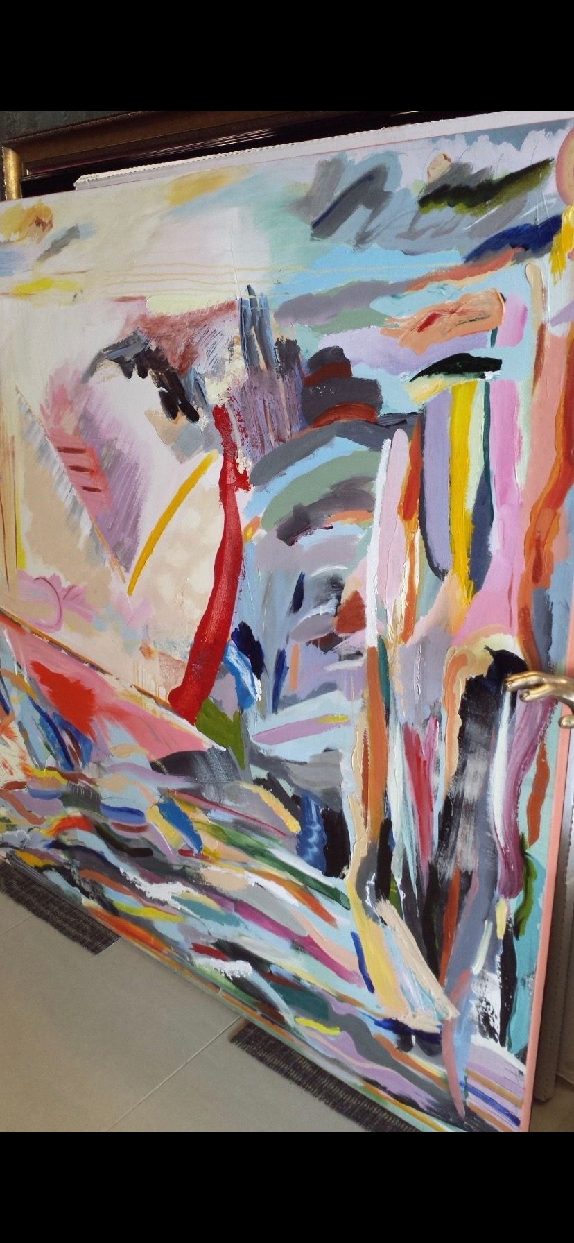 $8,900.00 REDUCED HUGE ORIGINAL ABSTRACT