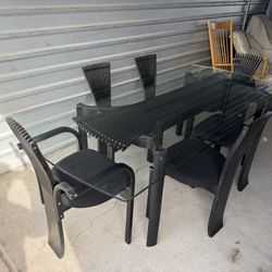 Totem Dining Table Set by Torstein Nilsen for Westnofa, 1980s