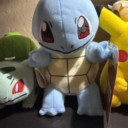 Nintendo Pokémon squirtle Stuffed Plush Doll