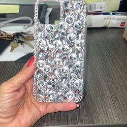 iPhone 12 Diamond Studded Case
