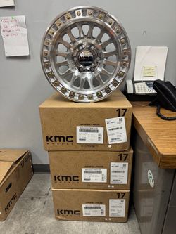 (4) 17” KMC IMS All Machine 6x135 Ford *$1100 FOR ALL 4🔥✅*