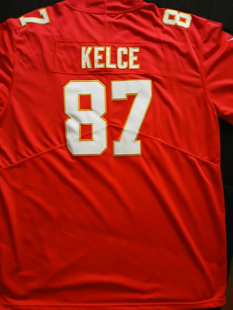 Nike Travis Kelce Kansas City Chiefs Super Bowl LVII Jersey Men's