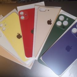 iPhone Backglass Replacement, All Models/Colors