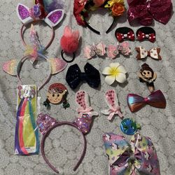 Girls hair accessories 