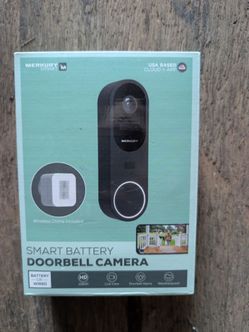 Merkury Smart Battery Doorbell Camera