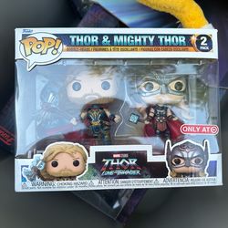 Funko Pops - Thor & Mighty Thor - Love & Thunder