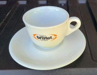 Small Size Bristot Espresso Cup & Saucer
