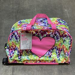 NEW PINK ROLLING DUFFEL 18”inches with Wheels