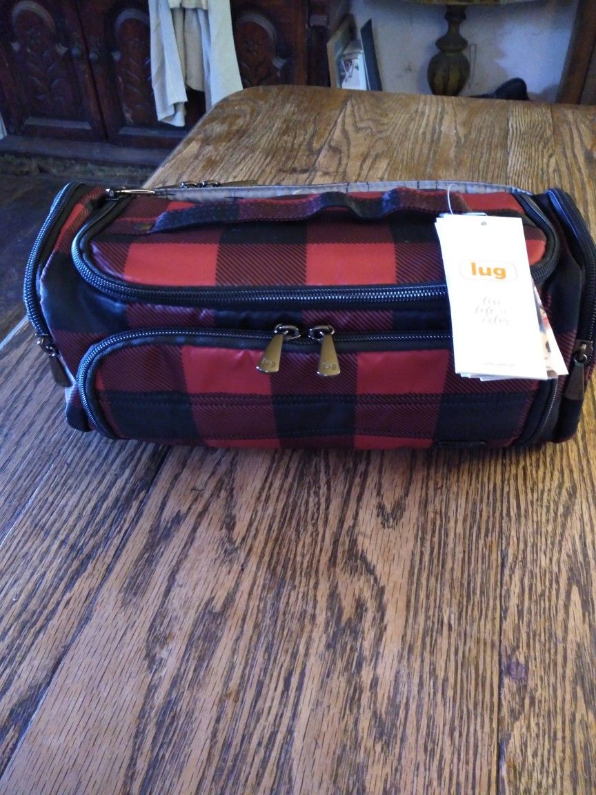 LUG Duo Trolley w/ mini Trolley Buffalo Red Check