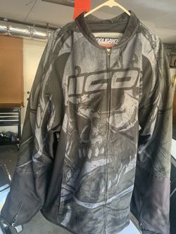 ICON Hooligan2 Etched biker Jacket