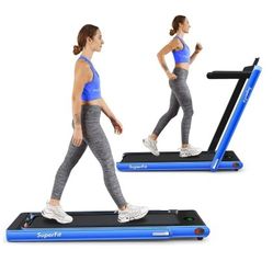 $300 COSTWAY GOPLUS SUPERFIT FOLDAWAY ELECTRIC TREADMILL 