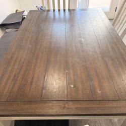 Dining Table With 4 Chairs And Bench