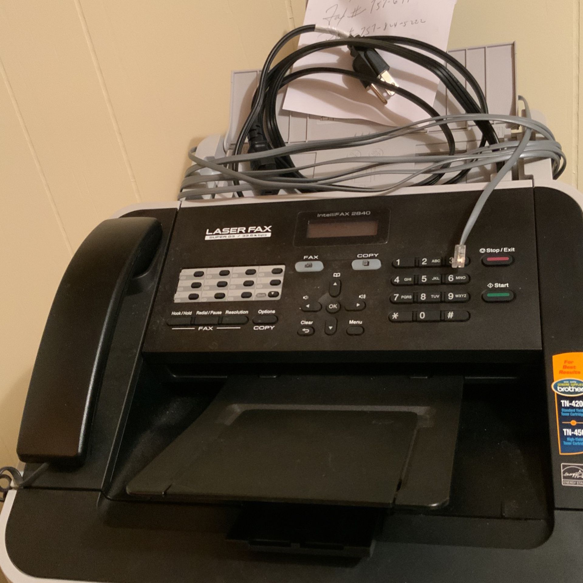 Brothers Fax Machine