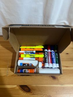 SHARPIE School Supplies Variety Pack, My First All in One Pack, Expo, Paper Mate, Elmer’s, Glue Sticks, Pourable Glues, Pencils, Dry Erase Markers, Hi