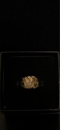 14K Nugget ring