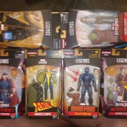 Marvel Legends Lot Nib With Bafs