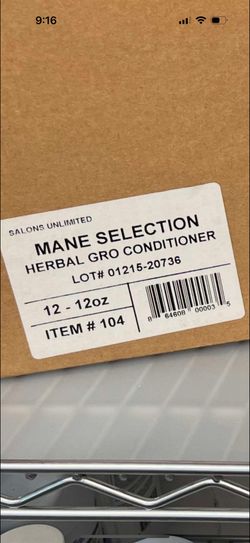 Pallet Of Mane Selection Conditioner