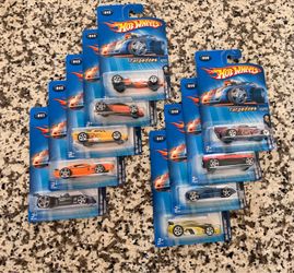 *2004 - 9 NOS Hot Wheels First Edition  Torpedos - Series 9 of 10