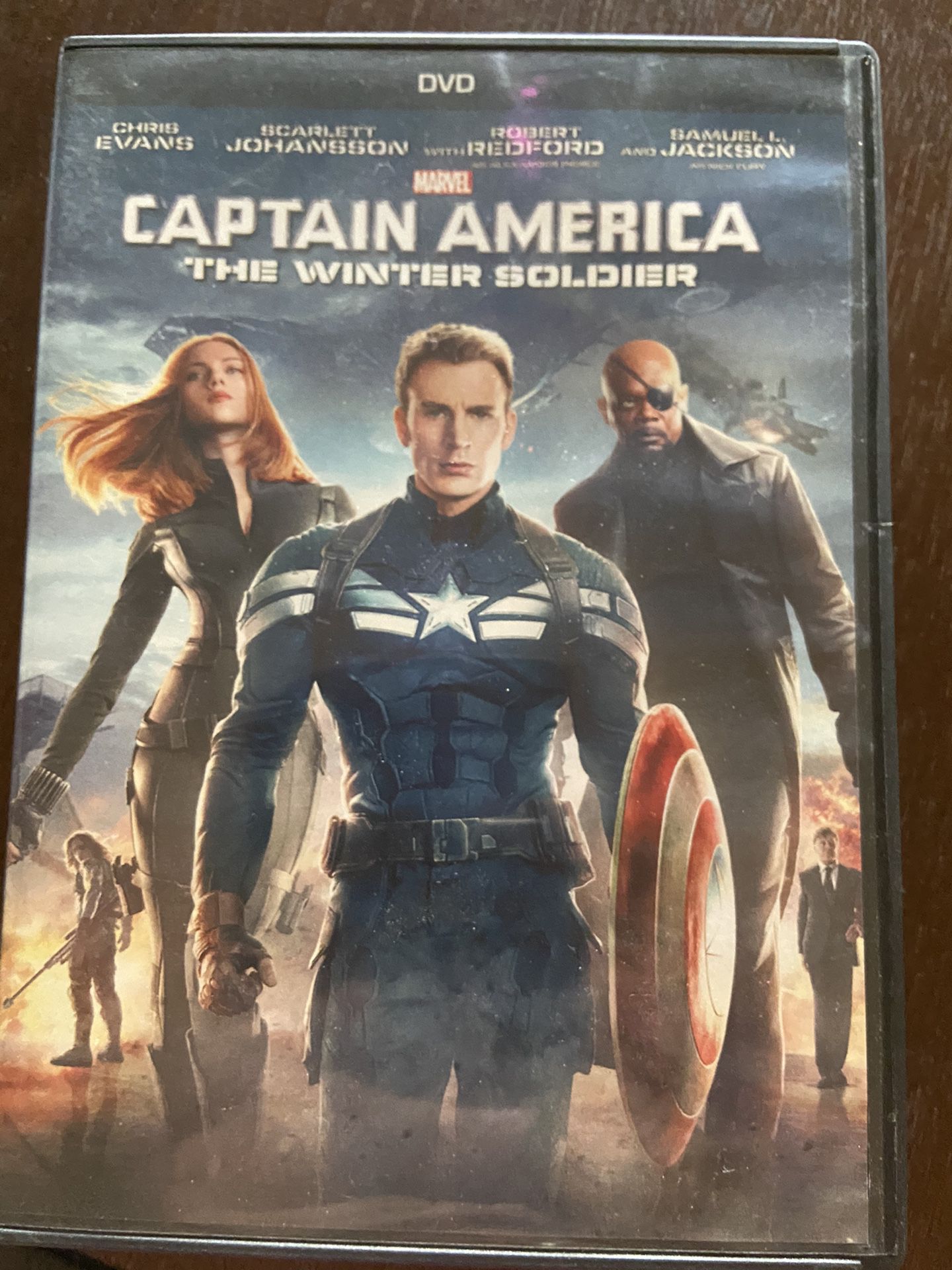 The winter Soldier dvd