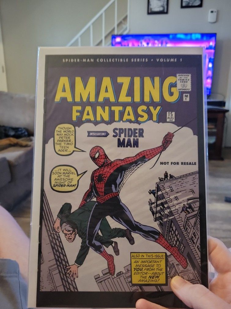 Amazing Fantasy Introducing Spider-Man