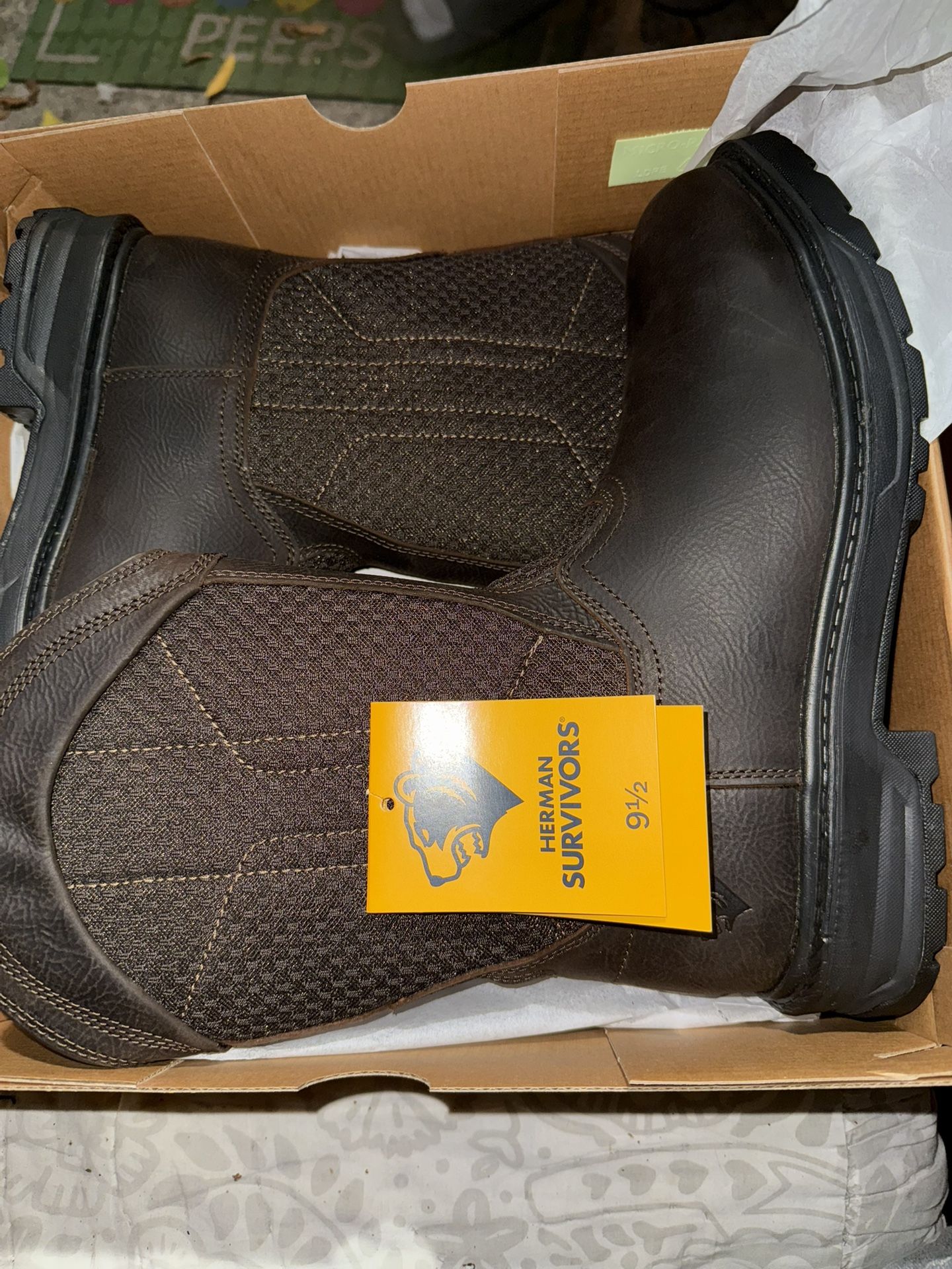 Herman Survivors Steel Toe Work Boots