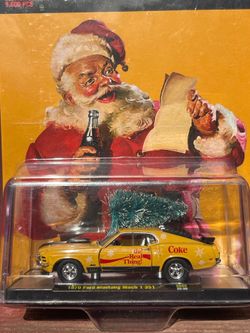 M2 Machines Coca-Cola 1970 Ford Mustang Mach 1 351