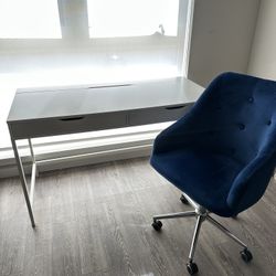 BEST SELLER - IKEA ALEX DESK WITH CORD STORAGE (Desk Chair Optional)
