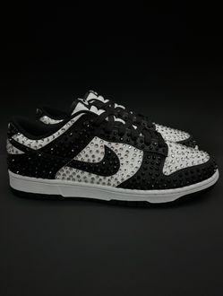 ✨ Customized Rhinestone Panda Dunks ✨