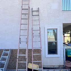 Werner Fiberglass Extension Ladders