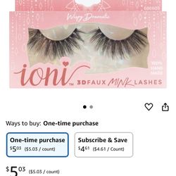 IONI 3D Faux Lashes XL Wispy Dramatic